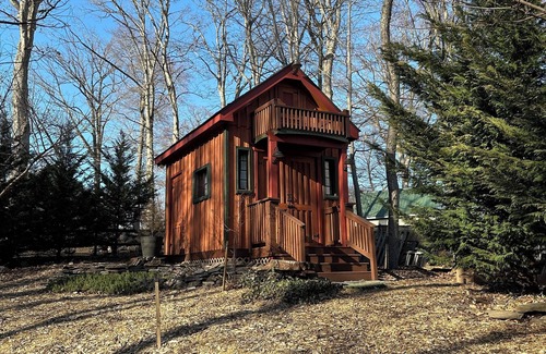 Point of Rocks Hütte | Cozy Custom-built Cottage in pleasant Point of Rocks with WiFi