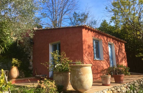 Tourrettes-sur-Loup Hütte | Cozy elegant studio in the country side on the French Riviera