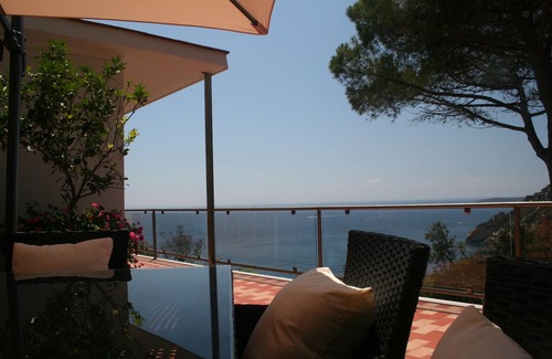 Campo nell'Elba Haus | Gemütliches Haus mit traumhaftem Meerblick von jedem Zimmer, kostenloses WLAN