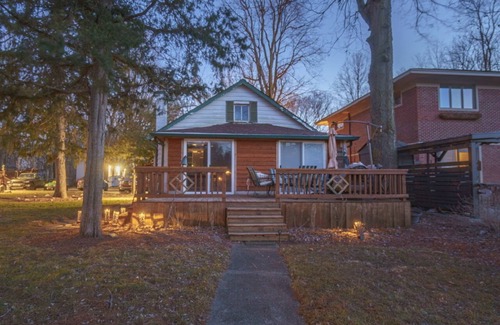 Indianapolis Hütte | Cozy Indianapolis Riverside Home on White River