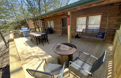 Shell Knob Kabine | Cozy Log Cabin on Table Rock Lake - The Timbers Cabin #8