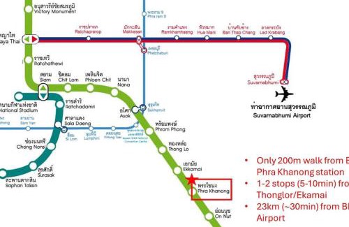 Phra Khanong Nuea Haus | Cozy Modern Home 4BR 200m BTS, 10min ThongLo