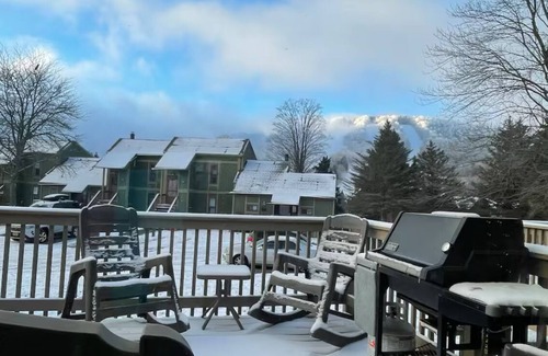 Blodgett Mills Eigentumswohnung | Cozy Mountain View at Greek Peak!
