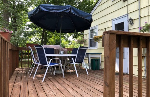 Shelter Island Heights Haus | Cozy Ranch five minutes from Mashomack Preserve, beaches and miniature golf.