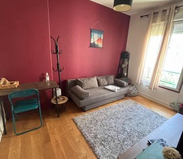 L'Ile-Saint-Denis Wohnung | Cozy Studio with in paris
