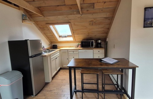 Birch Harbor Wohnung | Cozy studio with spectacular views of Bunker's Harbor in Birch Harbor!