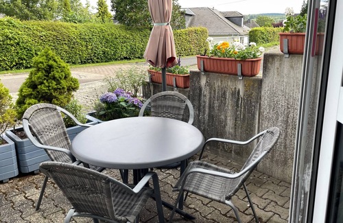 Damscheid Wohnung | Barrierefreie Souterrain-Wohnung mit Terrasse auf den Rheinhöhen Mittelrheintal