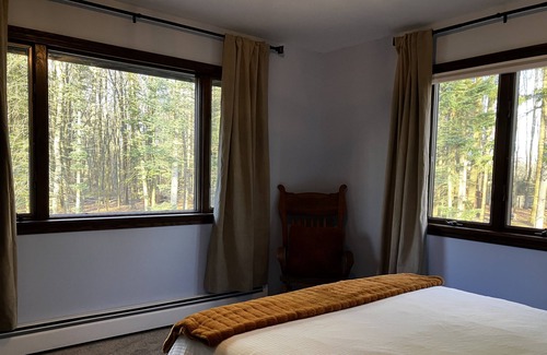 Conneaut Haus | Creek side retreat and breathtaking views! Moments from hunting and fishing!