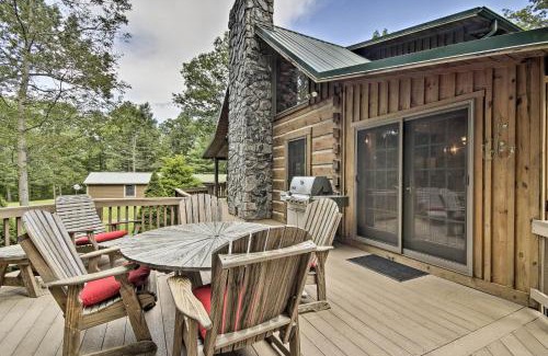 Berkeley Springs Haus | Creekside Berkeley Springs Cabin on 35 Acres!
