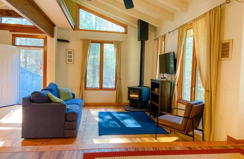 Ellijay Haus | ⭐️Creekside Firepit l 3.5 Acres l Wood Burning Stove l Dog Friendly