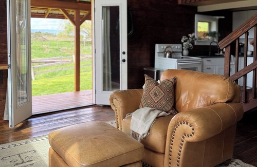 Creston Haus | Creston Inn #3 - Rustic Barn, King Bed w/stairs, close to West Glacier