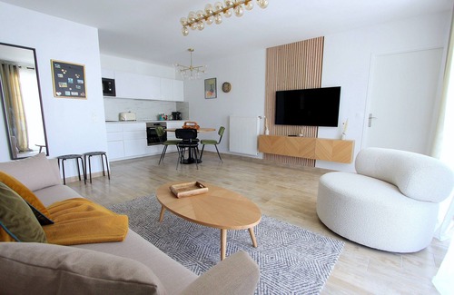 Serris Wohnung | Cristal2 ~ Logement 6pers à Proximité de Disneyland