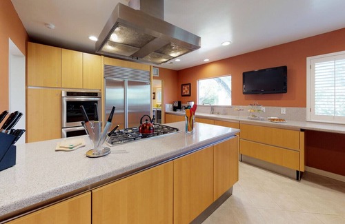 The Movie Colony Haus | Cuckoo's Nest In Movie Colony - Pool-Waterfall-Spa with views from the pool!