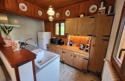 Valdeblore Skihütte | Cute chalet surrounded by trees