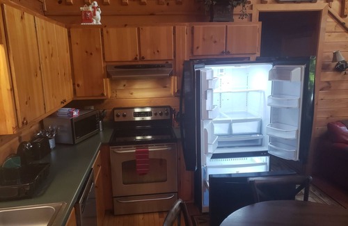 Arley Kabine | Cute, cozy log cabin on beautiful Smith Lake, Arley AL (year round deep water)