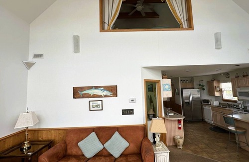 Ocracoke Villa | CV9A: Net House A - Waterfront 1BR villa with sun deck!