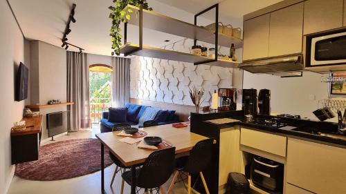 Vila Poran Wohnung | Dúplex Luxo com Piscina Aquecida, Lareira e Wifi