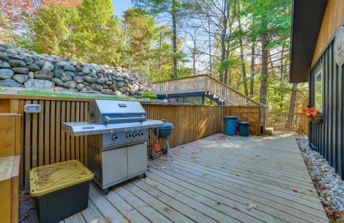 Lake Arrowhead Haus | Deck and Fire Pit Beachfront Home in Gaylord!