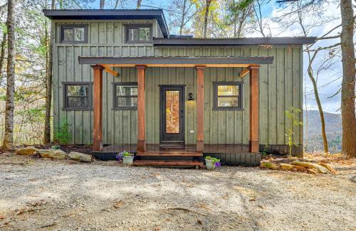 Mountain City Haus | Deck and Fire Pit Mtn-View Cabin in Rabun Gap