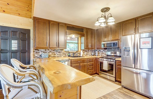 Mineral Bluff Kabine | Blue Ridge Bliss with Tri-State Mountain Views!