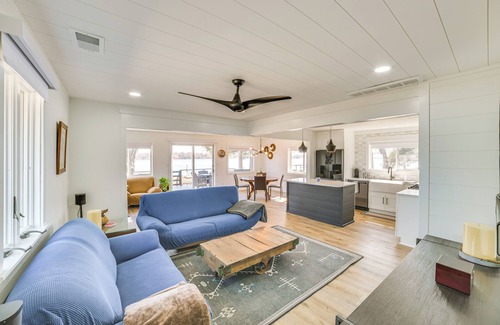 Long Lake Hütte | Deck & Scenic Views: Lakefront Cottage in Hale!