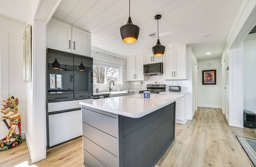 Long Lake Hütte | Deck & Scenic Views: Lakefront Cottage in Hale!