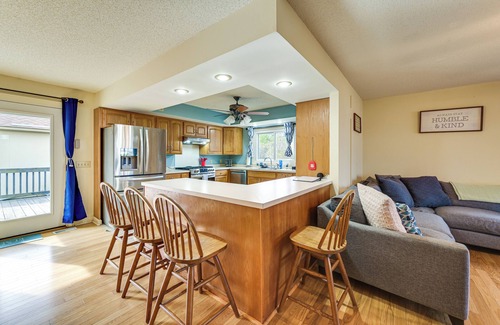 Pinetown Haus | Deck + Water Views: Pungo River Retreat!