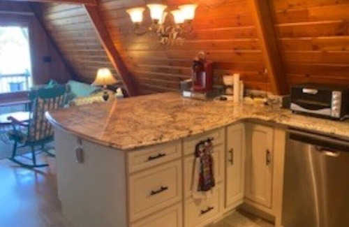 Vandalia Hütte | Deepest inland lake in Michigan