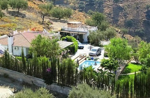 Canillas de Aceituno Haus | Herrliches Studio 'Velez' mit Bergblick, für 2 Personen, in Ferienanlage auf dem Land