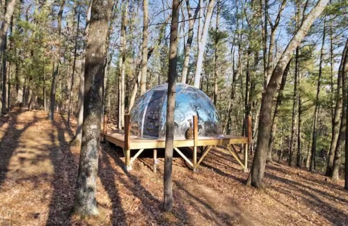Wisconsin Dells Kabine | Dells Domes - Small Group Getaway 4 Glamping Domes