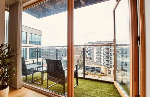 Leeds Wohnung | Deluxe-Apartment-Blick auf den Fluss-Eigenes Badezimmer