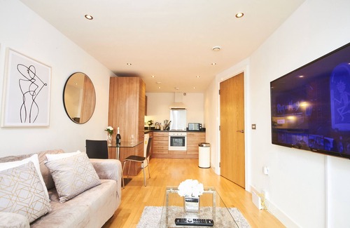 Leeds Wohnung | Deluxe-Apartment-Eigenes Badezimmer-Balkon