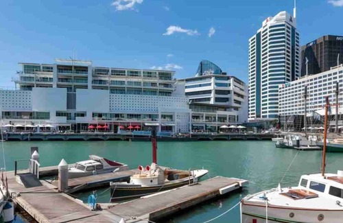Auckland Central Business District Wohnung | Deluxe Suite, 1 Bedroom, Balcony, Harbour View