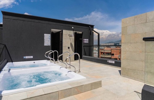 San Diego Wohnung | Design 2BR-2AC Apt El Poblado, Coworking & Jacuzzis