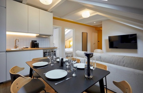 Donji Grad Wohnung | Design 3BDR Loft- Tkalciceva Street