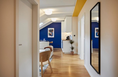 Donji Grad Wohnung | Design 3BDR Loft- Tkalciceva Street