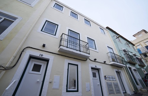 Pena Wohnung | Design-Apartment mit Klimaanlage, WLAN, Außenterrasse und 500 m vom Stadtzentrum entfernt