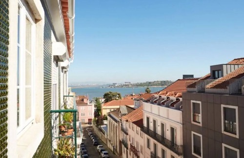 Santos Wohnung | Design Apartment mit Flussblick in Lapa