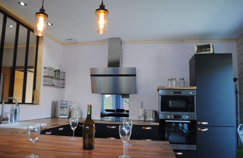 Les Hopitaux-Neufs Haus | Einfamilienhaus 3 Schlafzimmer, 140 m2, Loggia, Balkon, privater Garten 800 m2