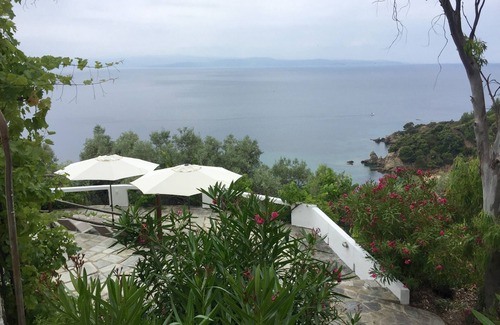 Kanapitsa Villa | direkter Zugang zum Strand und herrliche Aussicht