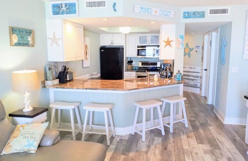 Ponce Inlet Eigentumswohnung | DIRECT BEACHFRONT CORNER Unit Ponce inlet Daytona PRIVATE BALCONY paradise #101