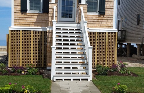 Brant Rock Haus | Direct Ocean Front Home gerade renoviert, oben nach unten in 2015