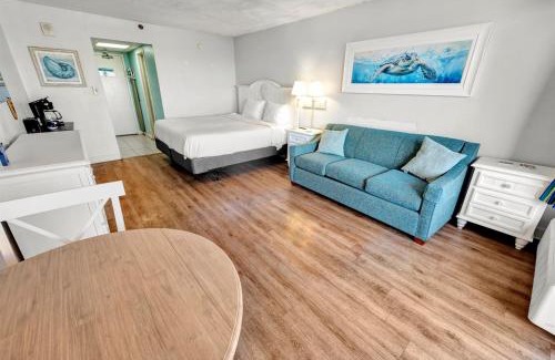 Myrtle Beach Wohnung | Direct Oceanfront Studio Sandcastle South Pools