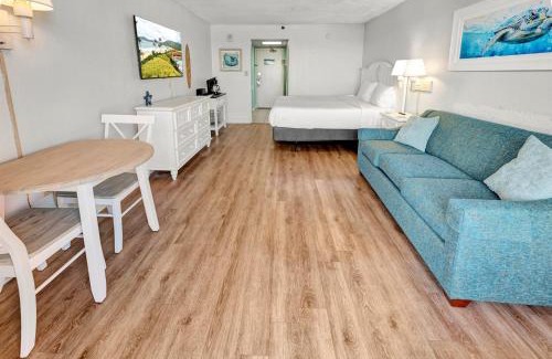 Myrtle Beach Wohnung | Direct Oceanfront Studio Sandcastle South Pools
