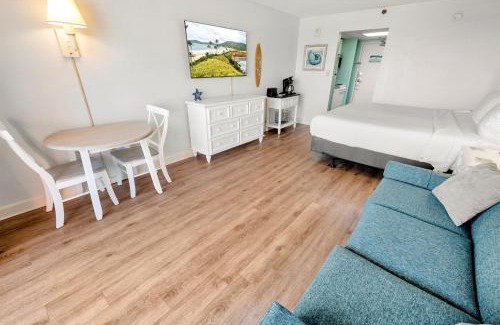 Myrtle Beach Wohnung | Direct Oceanfront Studio Sandcastle South Pools