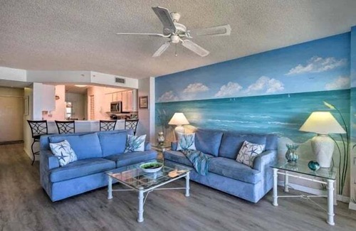 Seawinds Condo Eigentumswohnung | Direct oceanfront Ormond Beach condo with private balcony, heated pool and garage