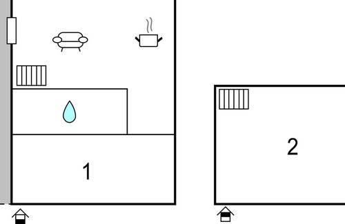 Arenas del Rey Haus | 2 Zimmer Unterkunft in Arenas del Rey