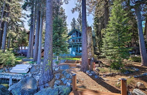 Meeks Bay Haus | NEU! Tahoma House mit Whirlpool auf dem Lake Tahoe!
