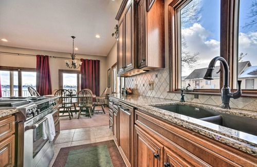 Linden Haus | Dock & Beach: Linden Lakefront Home: 30-Night Min