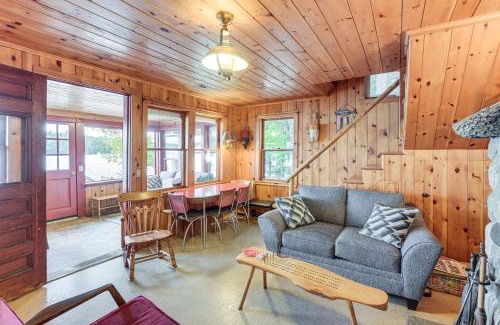 Dedham Haus | Dock, Beach, Views Rustic Green Lake Cottage